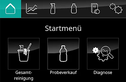 Touch-Display des SiLine GF L RO