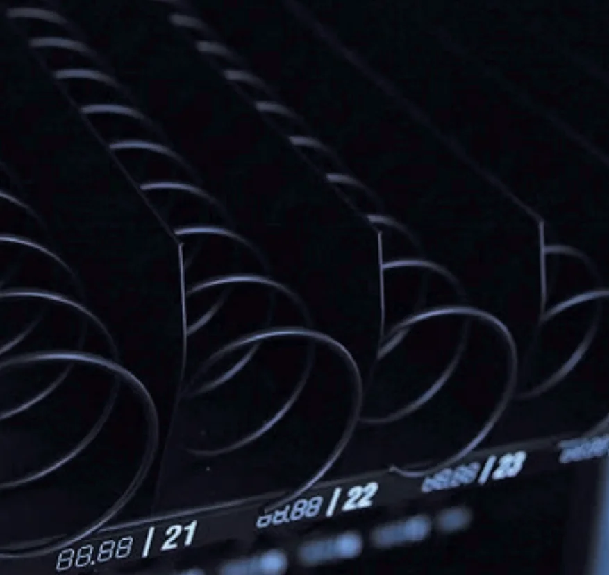 SN48 pulverbeschichtete Metallspiralen